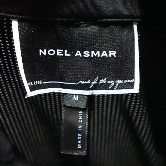 Noel Asmar Equestrian Jacket Women's Medium Black Full Zip Logo Long Sleeve - Picture 6 of 10